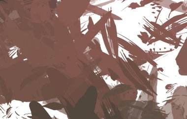 Sanatsal soyut arkaplan. Doku boyalı duvar kağıdı. Boya darbeleriyle yaratıcı bir illüstrasyon. Fırça desenli resim.