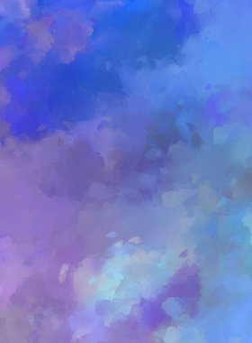 Sanatsal soyut arkaplan. Doku boyalı duvar kağıdı. Boya darbeleriyle yaratıcı bir illüstrasyon. Fırça desenli resim.