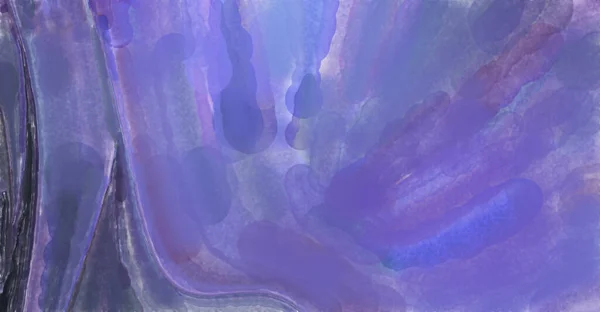 Moderne Pinselstrichmalerei Aquarell Abstrakte Malerei Mit Pastellfarben Weiche Farbige Illustration — Stockfoto