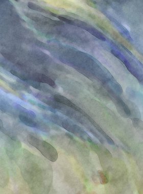 Yumuşak suluboya duvar kağıdı. Hafifçe fırçalanmış renkleri olan sanatsal bir resim. Pastel renkler arkaplana dokunmuş. Soyut duvar sanatı..