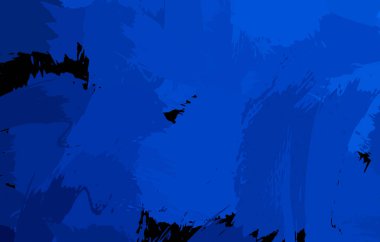 Sanatsal soyut arkaplan. Doku boyalı duvar kağıdı. Boya darbeleriyle yaratıcı bir illüstrasyon. Fırça desenli resim.