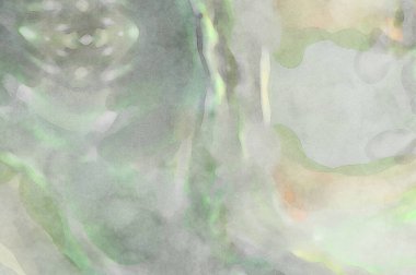 2D çizim. Sanatsal arkaplan resmi. Tablo üzerinde soyut resim. Çağdaş sanat. El yapımı resim. Renkli doku. Modern sanat eserleri. Yüzeyde suluboya fırça darbeleriyle boyama.