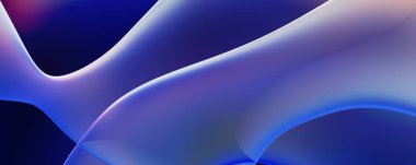 Soyut arkaplan. Değişken renk değişim dalgaları, dinamik hareketlerle. Işık dalgalarının neon renkli soyut tasarımı. Duvar kağıdı, afiş, arkaplan, kart, kitap illüstrasyonu, web sitesi.