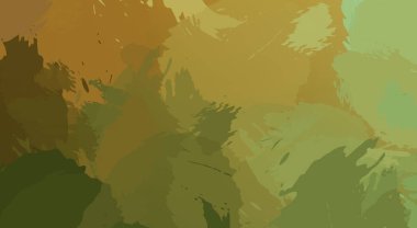 Fırça darbesi ile boyanmış. Sanatsal canlılık ve renkli duvar kâğıdı. Kaotik resim. Taranmış Boyalı Soyut Arkaplan. 