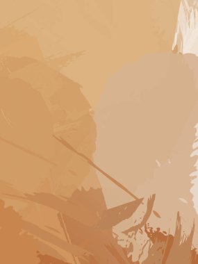 Fırça darbesi ile boyanmış. Sanatsal canlılık ve renkli duvar kâğıdı. Kaotik resim. Taranmış Boyalı Soyut Arkaplan. 