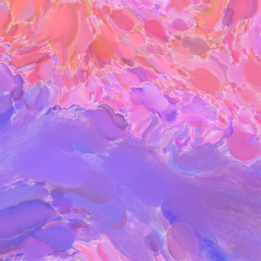 Soyut doku. Yüzeyde etkileyici el yapımı suluboya. Suluboya fırça darbeleri. Modern sanat. Çok renkli arkaplan. Çağdaş duvar sanatı. Renkli bir fon. 2d illüstrasyon.