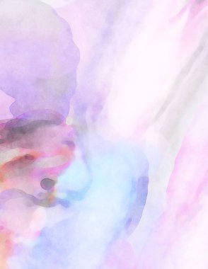 2D çizim. Sanatsal arkaplan resmi. Tablo üzerinde soyut resim. Çağdaş sanat. El yapımı resim. Renkli doku. Modern sanat eserleri. Yüzeyde suluboya fırça darbeleriyle boyama.