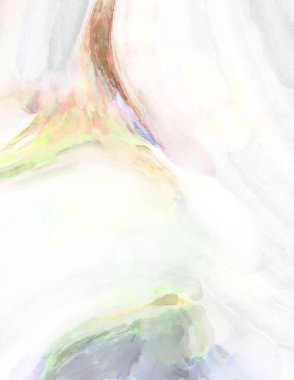 Çağdaş sanat. El yapımı resim. Modern sanat eserleri. Yüzeyde suluboya fırça darbeleriyle resim yapmak. 2D çizim. Sanatsal arkaplan resmi. Tablo üzerinde soyut resim. Renkli doku.