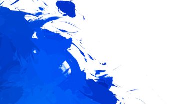 Taranmış Boyalı Soyut Arkaplan. Vahşi kaotik fırça darbeleri. Boya darbeleri. 2D İllüstrasyon. Fırça darbeli resim. 