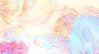 Çılgın suluboya şablonu. Yaratıcı soyutlama. Modern sanat eserleri. 2D çizim. Dijital doku duvar kağıdı. Sanatsal sulu arkaplan malzemesi. 