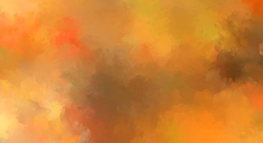 Renkli fırça darbelerinin 2D çizimi. Dekoratif desenli resim. canlı boya desenli arkaplan.