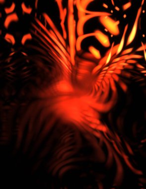 Işık parçacık izleri. Parlayan parçacıkları ve çizgileri olan ışık patlaması yıldızı. Güzel hareketli soyut ışın arkaplanı.