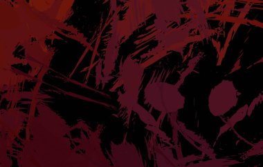 Sanatsal soyut arkaplan. Doku boyalı duvar kağıdı. Boya darbeleriyle yaratıcı bir illüstrasyon. Fırça desenli resim.