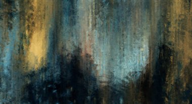 Modern sanat. Renkli çağdaş sanat eserleri. Renkli boya darbeleri. Soyut arkaplanda fırça darbeleri. Fırça boyası. Eşsiz duvar sanatı.