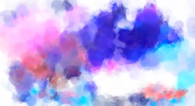 Çılgın suluboya şablonu. Yaratıcı soyutlama. Modern sanat eserleri. 2D çizim. Dijital doku duvar kağıdı. Sanatsal sulu arkaplan malzemesi. 