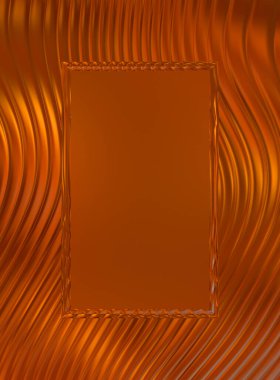 Soyut çerçeveli arkaplan. Renkli, canlı, dalgalı bir duvar kağıdı. Merkezi çerçeveli yaratıcı grafik 2d çizim. Dinamik şekilli modaya uygun sıvı örtüsü.