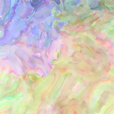 El yapımı sürreal soyut desenli suluboya. Modern sanatsal resim. 2D çizim. Arkaplan boyası karışımı. Yaratıcı duvar sanatı. Çağdaş sanat.