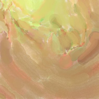 Çağdaş sanat. El işçiliğinin renkli dokusu. Modern resim. Yüzeyde suluboya vuruşlar. Sanatsal arkaplan resmi. Tablo üzerinde soyut resim. Fırça darbeleri. 