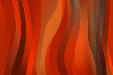 Soyut arkaplan. Renkli dalgalı tasarım duvar kağıdı. yaratıcı grafik 2D çizim. Dinamik şekilli modaya uygun sıvı örtüsü.