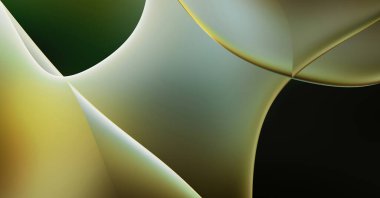 Soyut arkaplan. Değişken renk değişim dalgaları, dinamik hareketlerle. Işık dalgalarının neon renkli soyut tasarımı. Duvar kağıdı, afiş, arkaplan, kart, kitap illüstrasyonu, web sitesi.