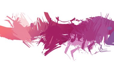 resmedilmiş sanat eseri. fırçalanmış canlı duvar kağıdı. Eşsiz ve yaratıcı illüstrasyon. Renkli fırça darbelerinin soyut arkaplanı. 