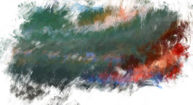 Taranmış Boyalı Soyut Arkaplan. Fırça darbesi ile boyanmış. Sanatsal canlılık ve renkli duvar kağıdı.