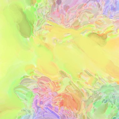 Çağdaş sanat. El işçiliğinin renkli dokusu. Modern resim. Yüzeyde suluboya vuruşlar. Sanatsal arkaplan resmi. Tablo üzerinde soyut resim. Fırça darbeleri. 