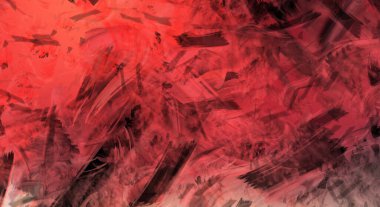 Modern sanat. Taranmış Boyalı Soyut Arkaplan. Fırça darbesi ile boyanmış. Boya darbeleri. 2B Görüntü