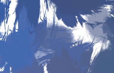 Renkli fırça darbelerinin 2B çizimi. Dekoratif doku resmi. Canlı boya desenli arka plan. Kaotik fırça darbeleri resim.