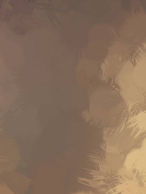 Vahşi fırça darbeleri. Taranmış Boyalı Soyut Arkaplan. Fırça darbesi ile boyanmış. Boya darbeleri. 2B Görüntü.