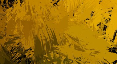 Sanatsal soyut arkaplan. Doku boyalı duvar kağıdı. Boya darbeleriyle yaratıcı bir illüstrasyon. Fırça desenli resim.