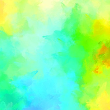 Duvar sanatı Eşsiz ve yaratıcı illüstrasyon. Fırça darbesi ile boyanmış. Renkli fırça darbelerinin soyut arkaplanı. Fırçalanmış canlı duvar kâğıdı. Boyalı sanatsal yaratım.