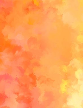 Renkli fırça darbelerinin 2D çizimi. Dekoratif desenli resim. canlı boya desenli arkaplan.