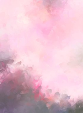 Modern sanat. Taranmış Boyalı Soyut Arkaplan. Fırça darbesi ile boyanmış. Boya darbeleri. 2B Görüntü.