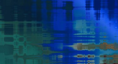 Soyut arkaplan. Yaşlanmış grunge dokusunda geometrik elementler. Farklı renk desenli grafiksel illüstrasyon.