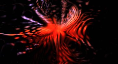 Işık parçacık izleri. Parlayan parçacıkları ve çizgileri olan ışık patlaması yıldızı. Güzel hareketli soyut ışın arkaplanı.