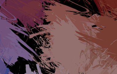 Sanatsal soyut arkaplan. Doku boyalı duvar kağıdı. Boya darbeleriyle yaratıcı bir illüstrasyon. Fırça desenli resim.