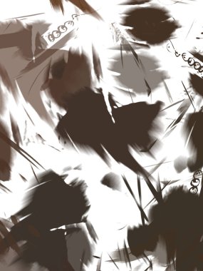 Renkli fırça darbelerinin soyut arkaplanı. fırçalanmış canlı duvar kağıdı. resmedilmiş sanat eseri. Eşsiz ve yaratıcı illüstrasyon.