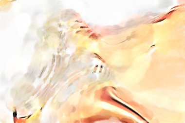 Modern sanat. Renkli çağdaş sanat eserleri. Renkli boya darbeleri. Soyut arkaplanda fırça darbeleri. fırça boyası.