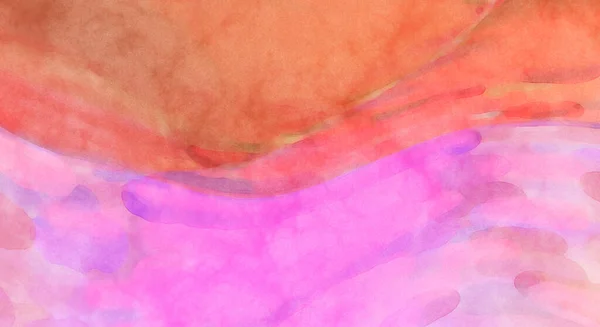 Mjuk Akvarell Tapet Konstnärlig Målning Med Mjukt Borstade Färger Pastellfärger — Stockfoto