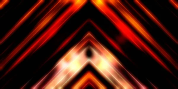 Abstract Stralende Geometrische Lichten Achtergrond Fractale Symmetrische Grafische Illustratie Intersecterende — Stockfoto