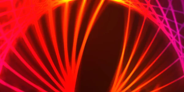 Neon Színes Absztrakt Design Fényhullámok Digitális Háttér Neon Fény Ragyogó — Stock Fotó