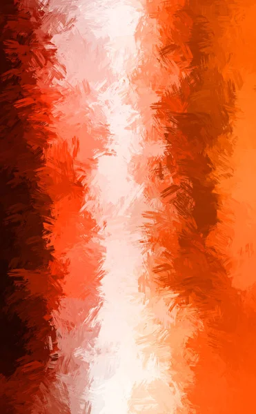 Раскрашенная Композиция Яркими Мазками Кисти Текстурированная Красочная Картина Краска Кистью — стоковое фото