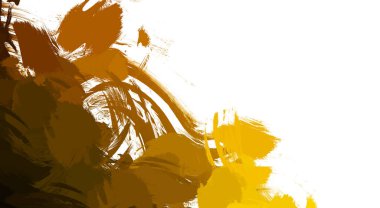 Taranmış Boyalı Soyut Arkaplan. Vahşi kaotik fırça darbeleri. Boya darbeleri. 2D İllüstrasyon. Fırça darbeli resim. 