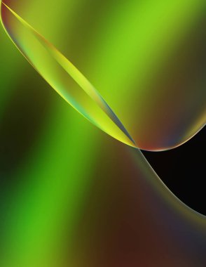 Soyut arkaplan. Değişken renk değişim dalgaları, dinamik hareketlerle. Işık dalgalarının neon renkli soyut tasarımı. Duvar kağıdı, afiş, arkaplan, kart, kitap illüstrasyonu, web sitesi.