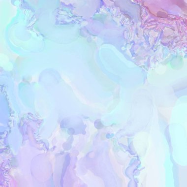 El yapımı sürreal soyut desenli suluboya. Modern sanatsal resim. 2D çizim. Arkaplan boyası karışımı. Yaratıcı duvar sanatı. Çağdaş sanat.