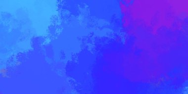 Taranmış Boyalı Soyut Arkaplan. Vahşi kaotik fırça darbeleri. Boya darbeleri. 2D İllüstrasyon. Fırça darbeli resim.