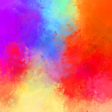 Boya darbeleri. 2D İllüstrasyon. Taranmış Boyalı Soyut Arkaplan. Fırça darbesi ile boyanmış. Modern sanat.