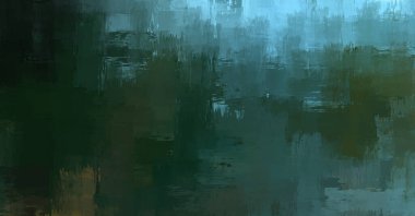 Çapraz vahşi fırça darbeleriyle arka plan. Renkli ve canlı bir tasvir. Boyalı sanat. Yaratıcı soyut resim.