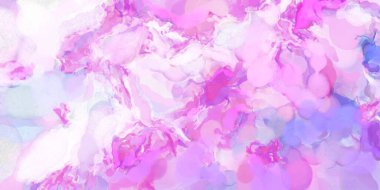 Yumuşak suluboya duvar kağıdı. Hafifçe fırçalanmış renkleri olan sanatsal bir resim. Pastel renkler arkaplana dokunmuş. Soyut duvar sanatı..